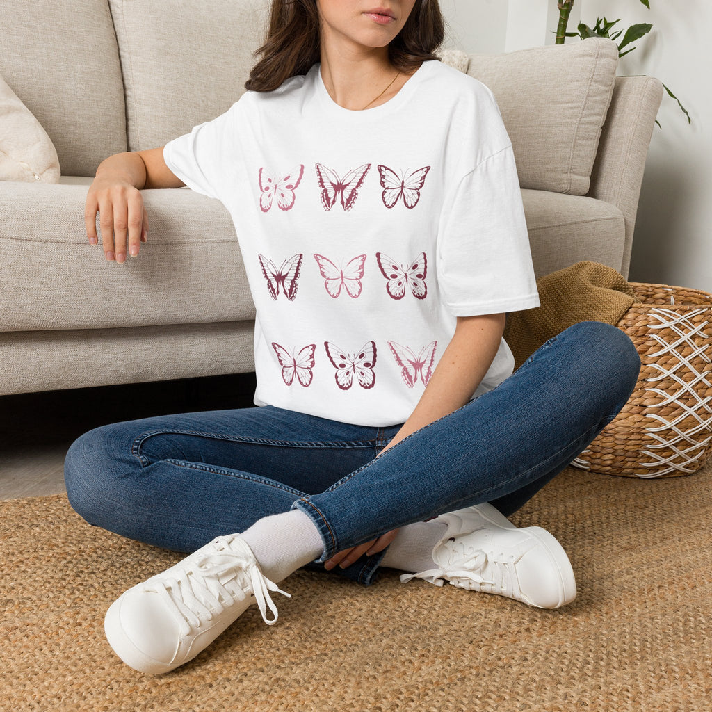 Butterfly Grid T-Shirt