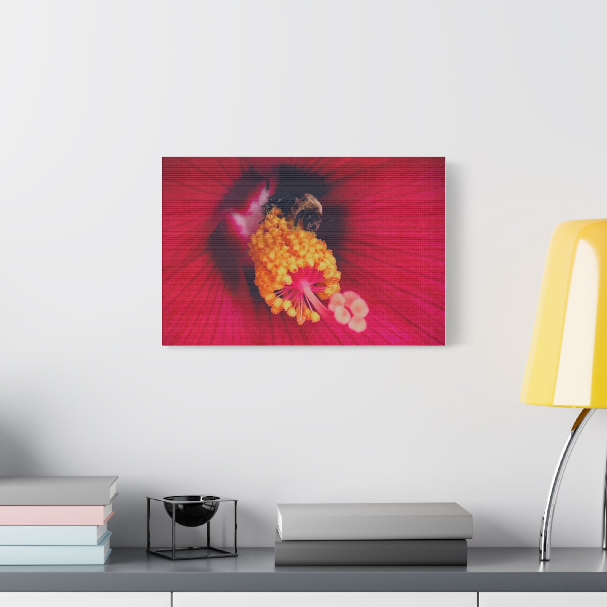 Sleeping Bee Canvas Print