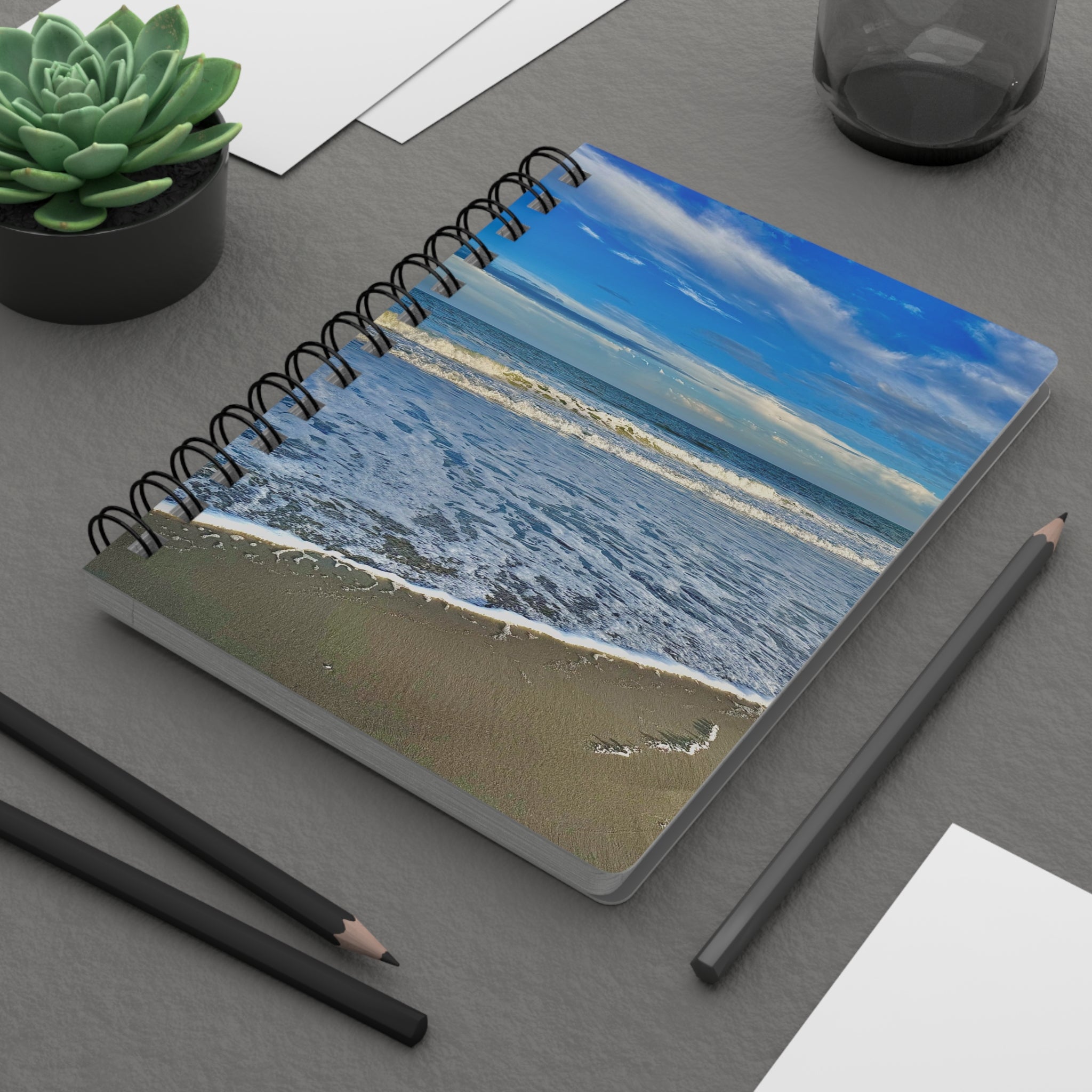 Turquoise Beach Spiral Journal