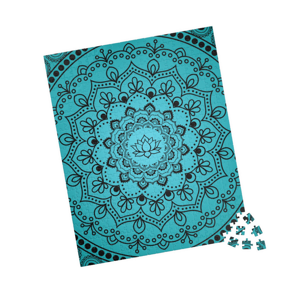 Blue Mandala Jigsaw Puzzle