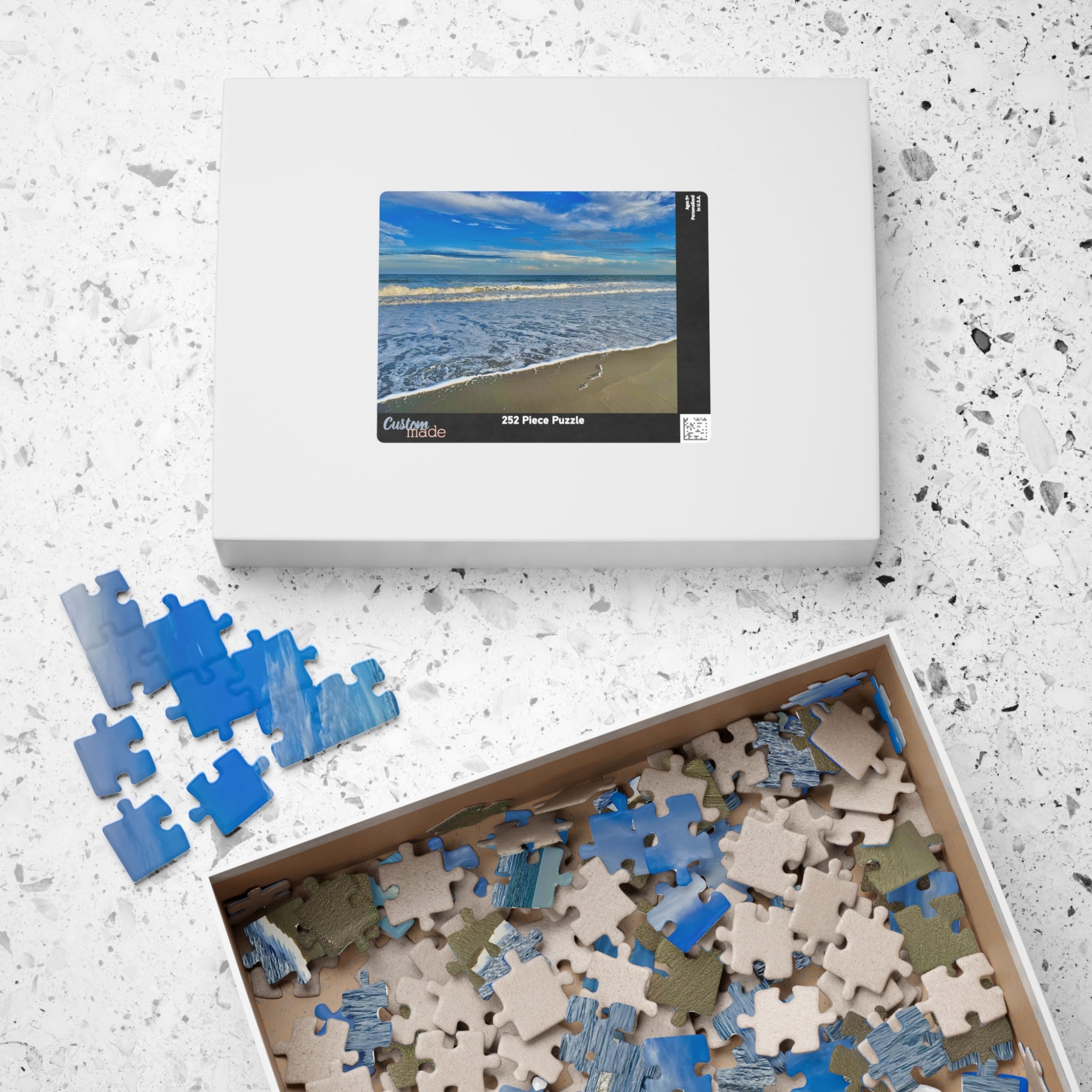 Turquoise Beach Jigsaw Puzzle