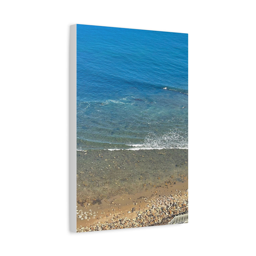 Blue Shore Canvas Print