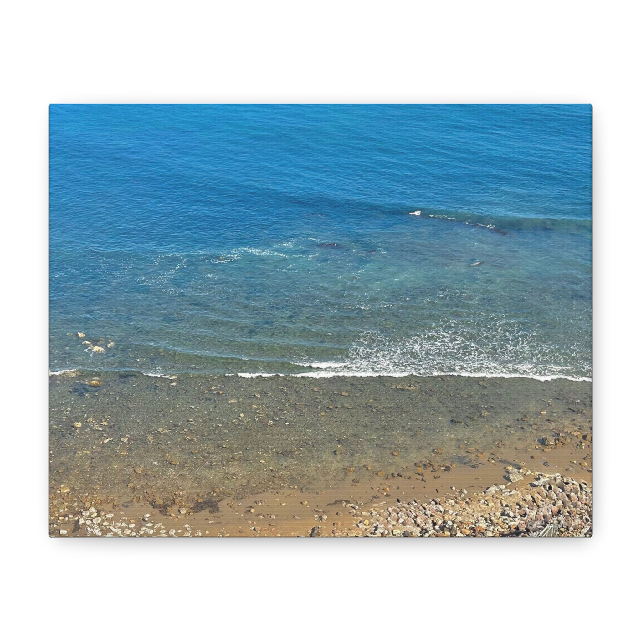 Blue Shore Canvas Print