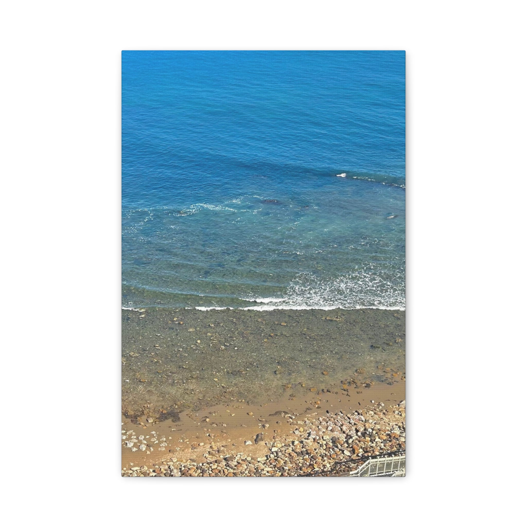 Blue Shore Canvas Print