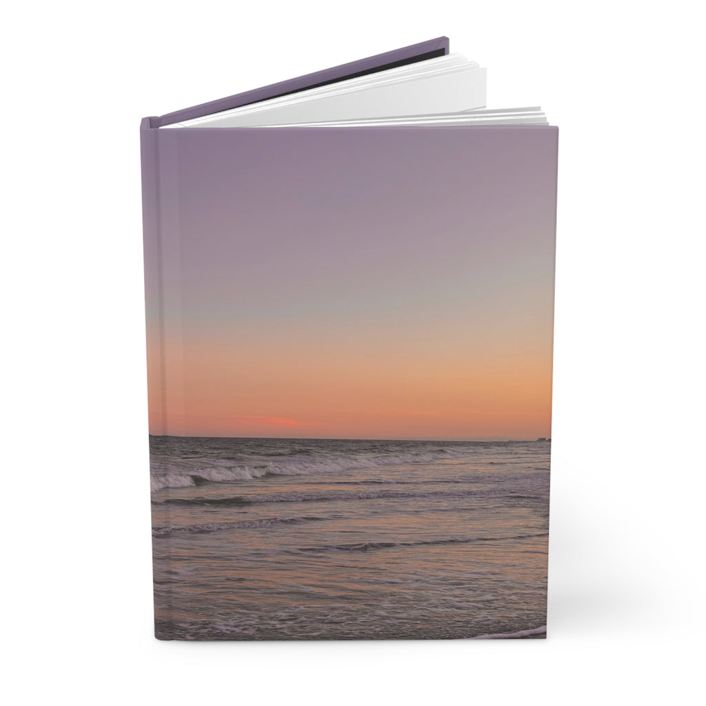 Pastel Beach Hardcover Journal