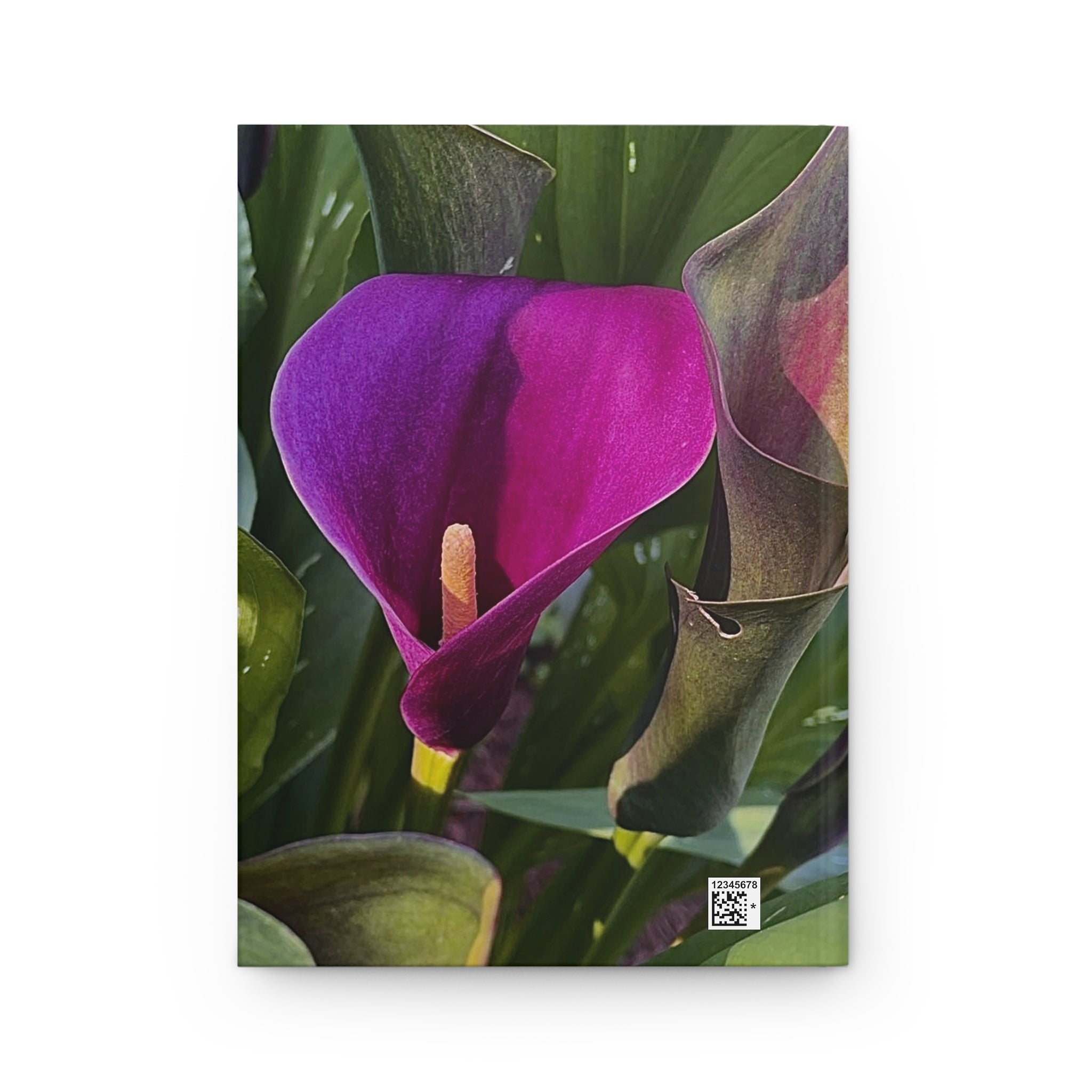 Purple Calla Lily Hardcover Journal