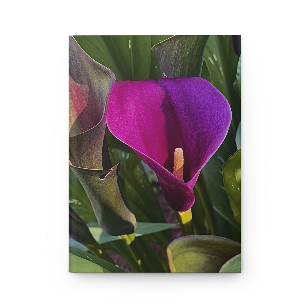 Purple Calla Lily Hardcover Journal