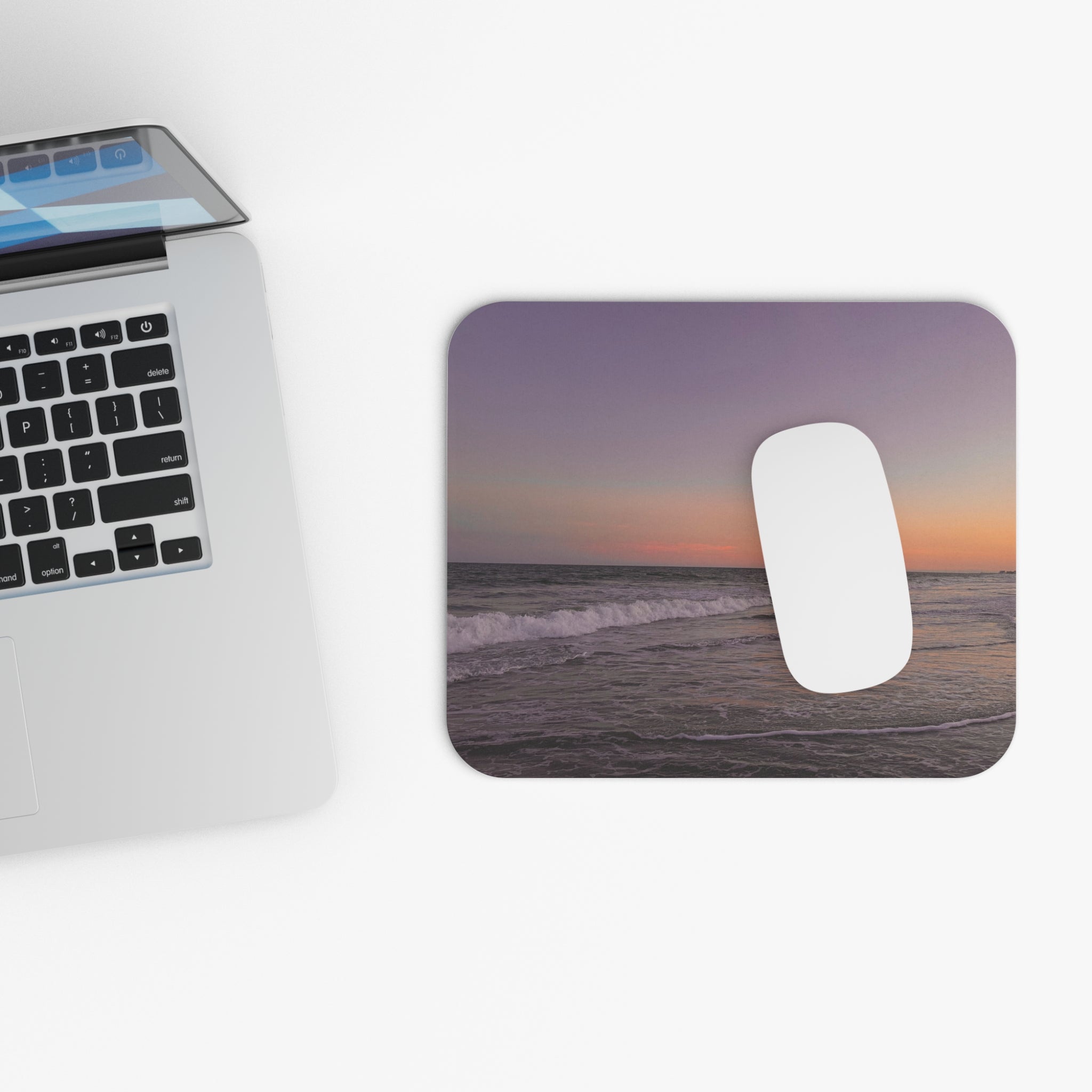 Pastel Beach Mouse Pad