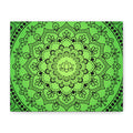 Green Mandala Canvas Print