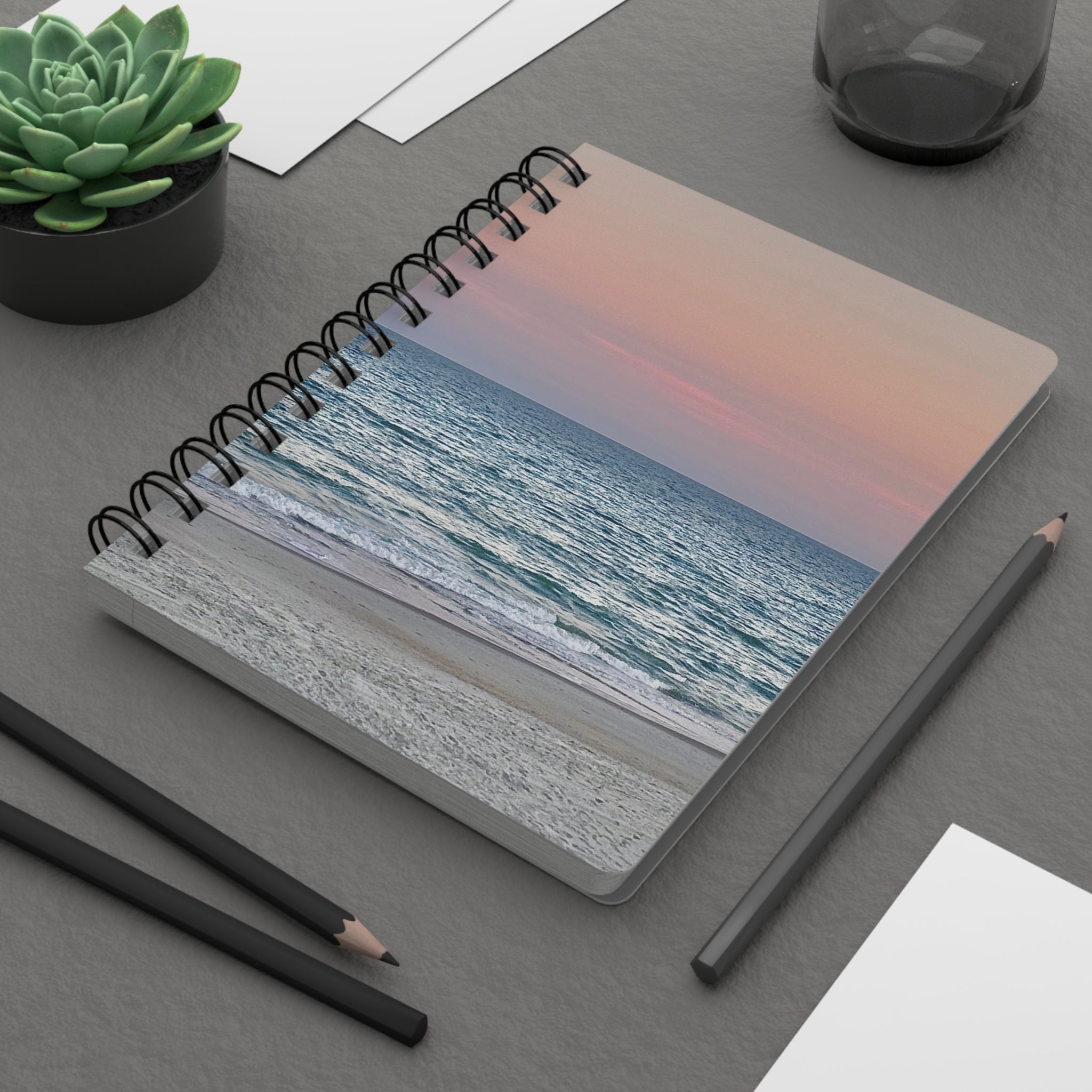 Myrtle Beach Sunset Spiral Notebook