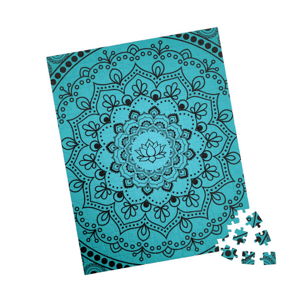 Blue Mandala Jigsaw Puzzle