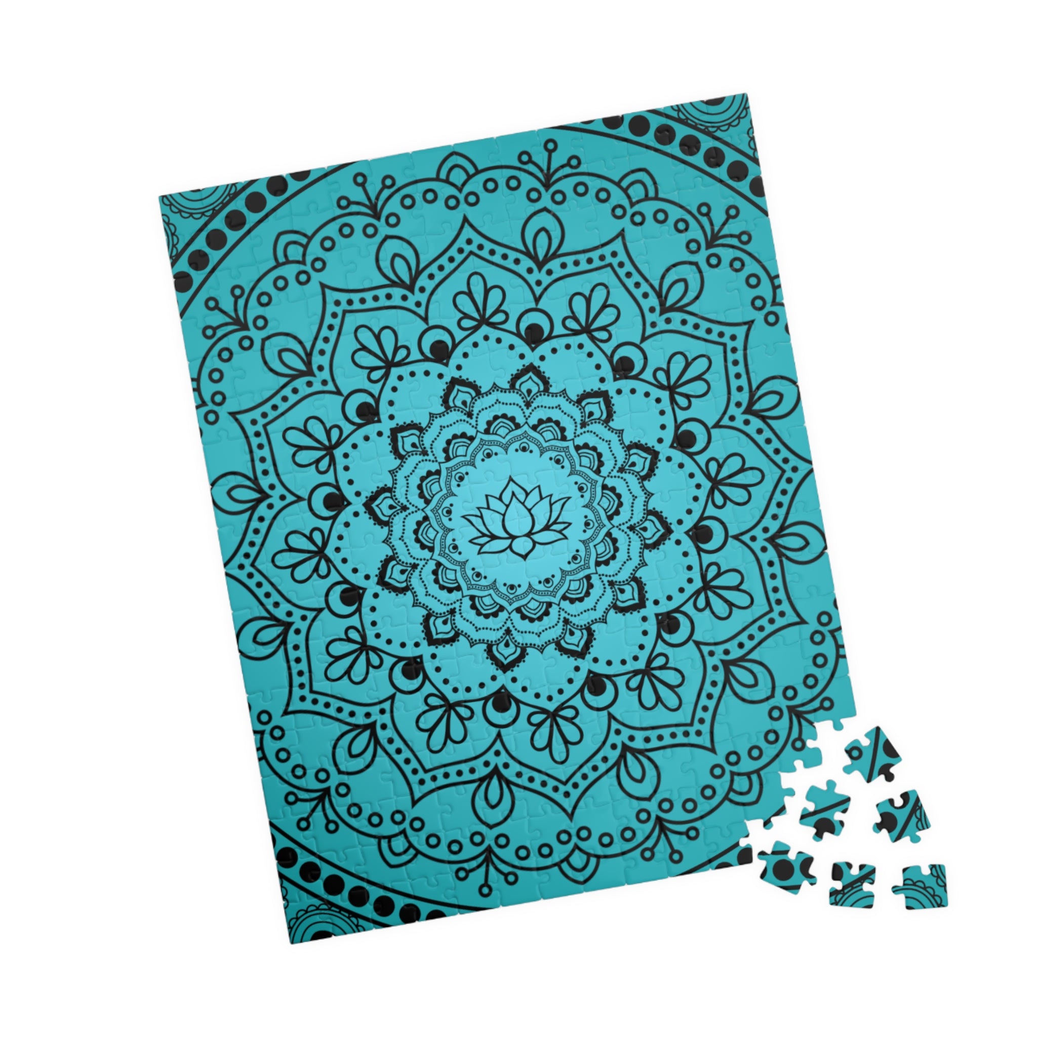 Blue Mandala Jigsaw Puzzle