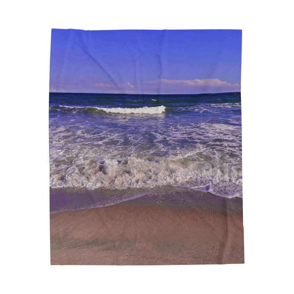 Beach Waves Throw Blanket
