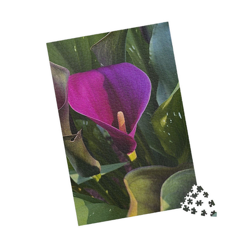 Purple Calla Lily Jigsaw Puzzle