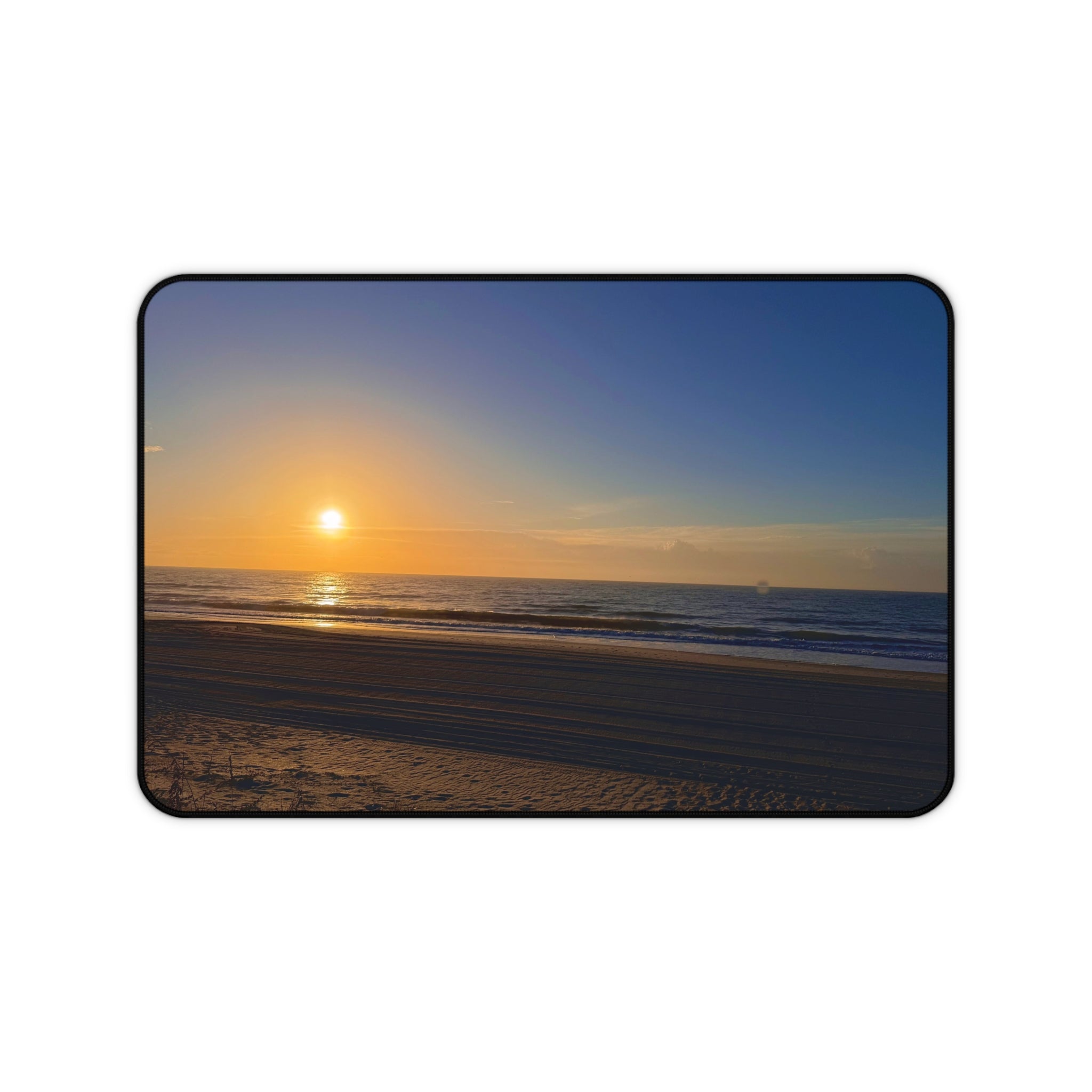 Orange Sunset Desk Mat