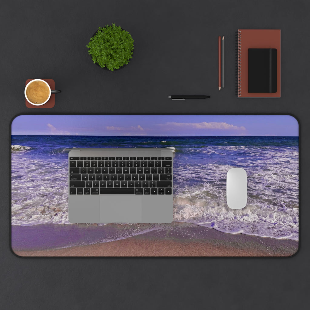 Beach Waves Desk Mat