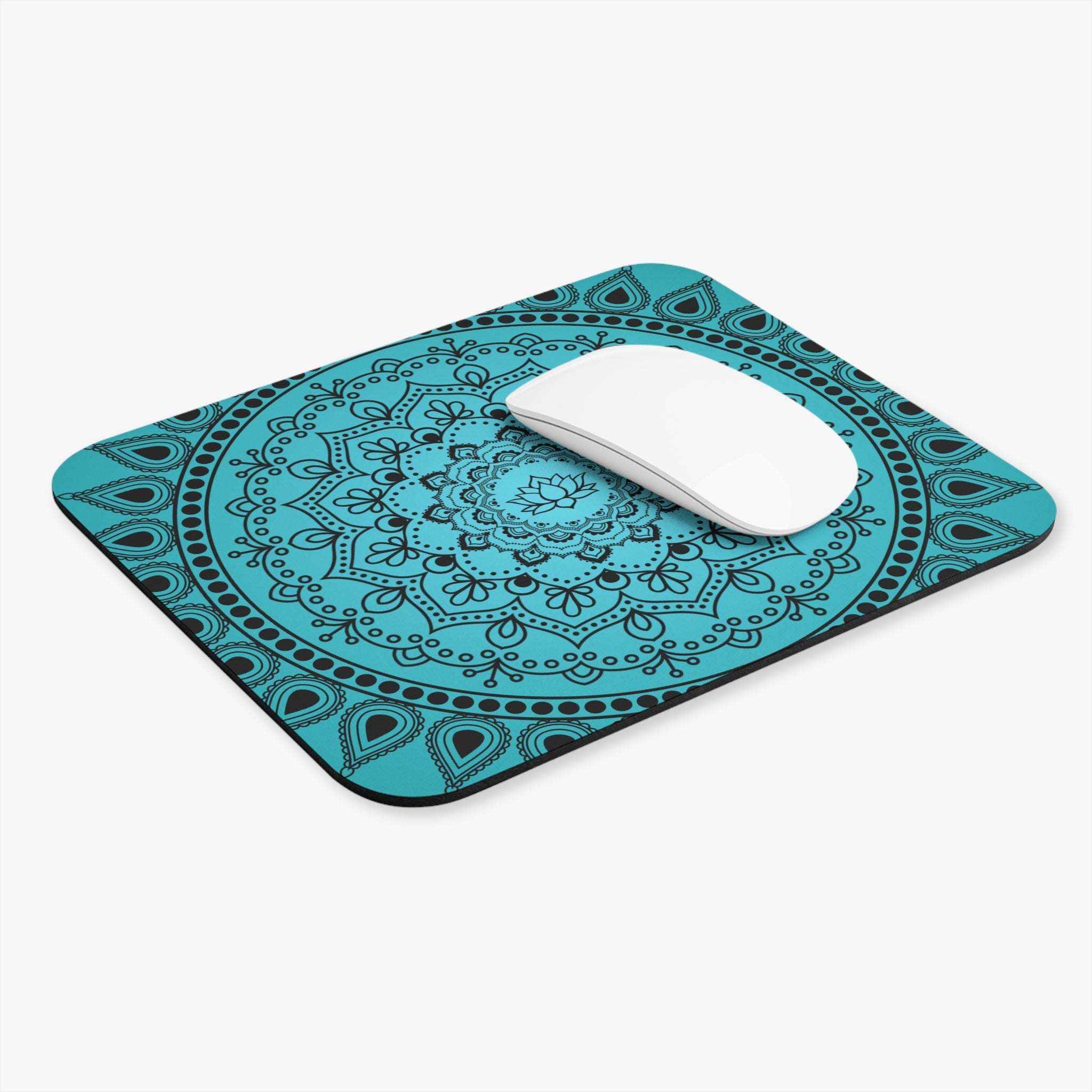 Blue Mandala Mouse Pad