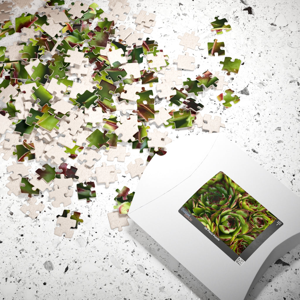 Succulent Garden Jigsaw Puzzle
