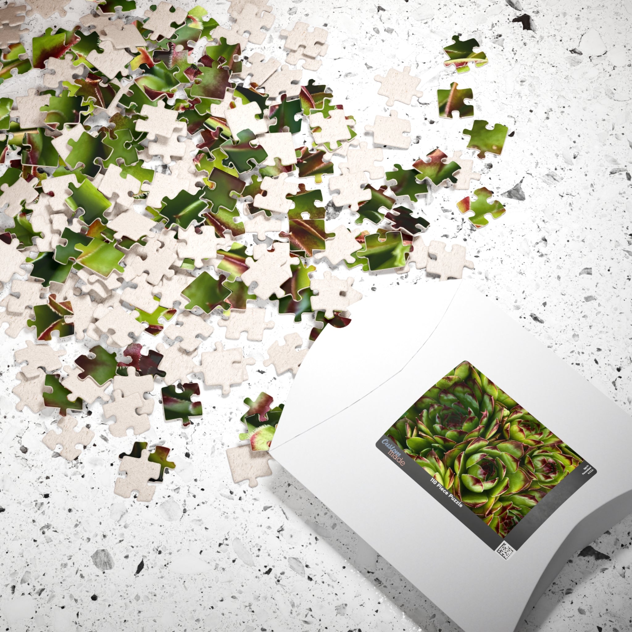 Succulent Garden Jigsaw Puzzle