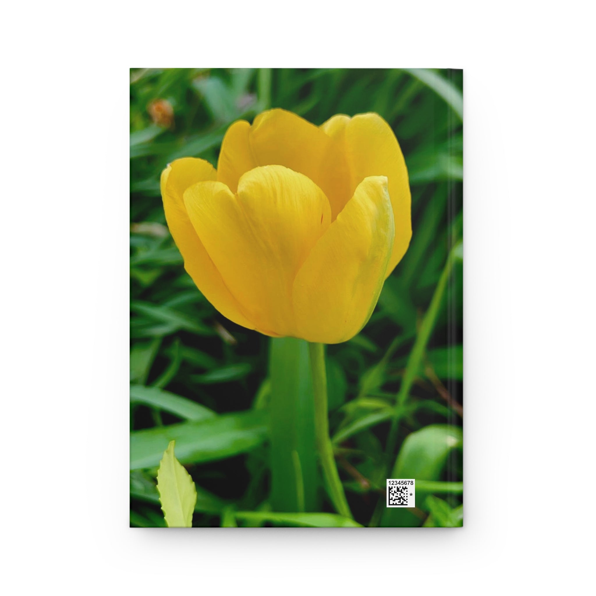 Yellow Tulip Hardcover Journal