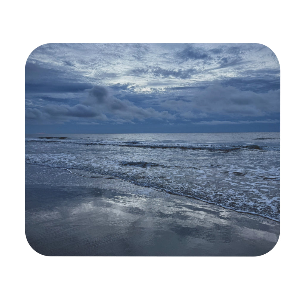 Cloudy Beach Mouse Pad