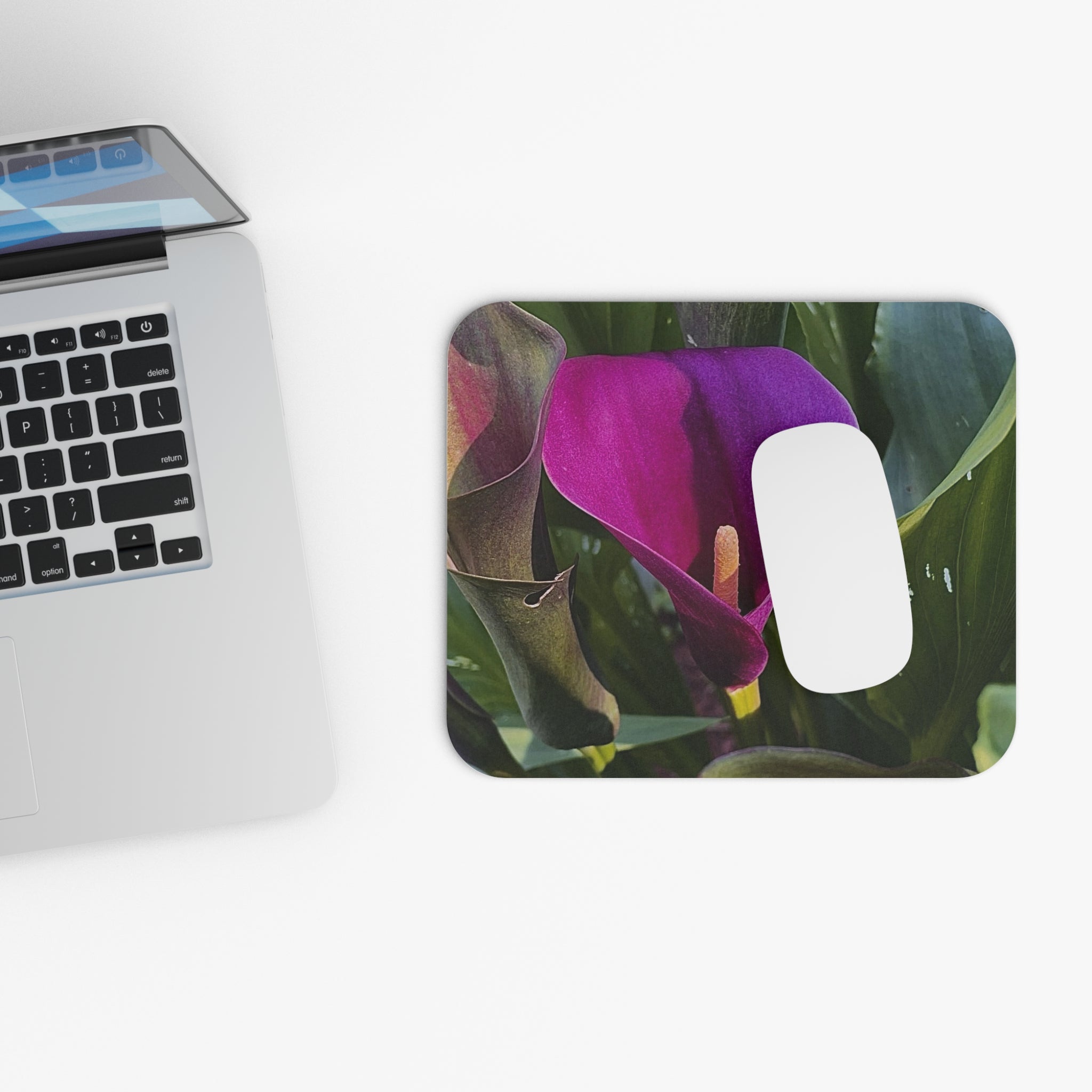 Purple Calla Lily Mouse Pad
