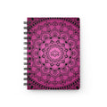 Pink Mandala Spiral Journal