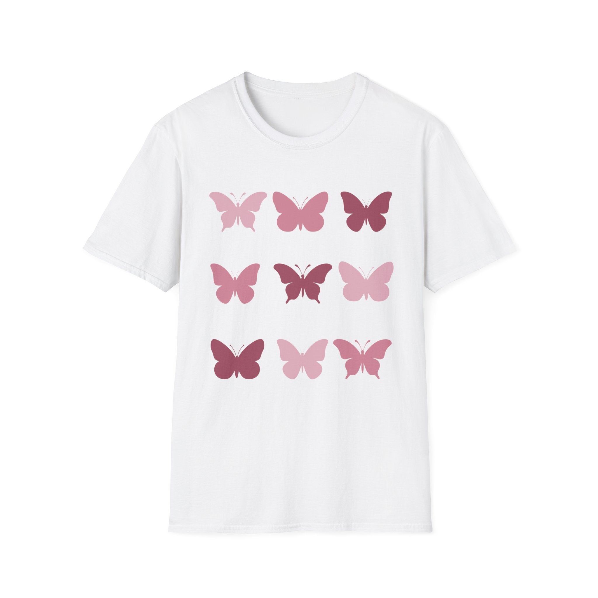 Butterfly Grid T‑Shirt — Solid