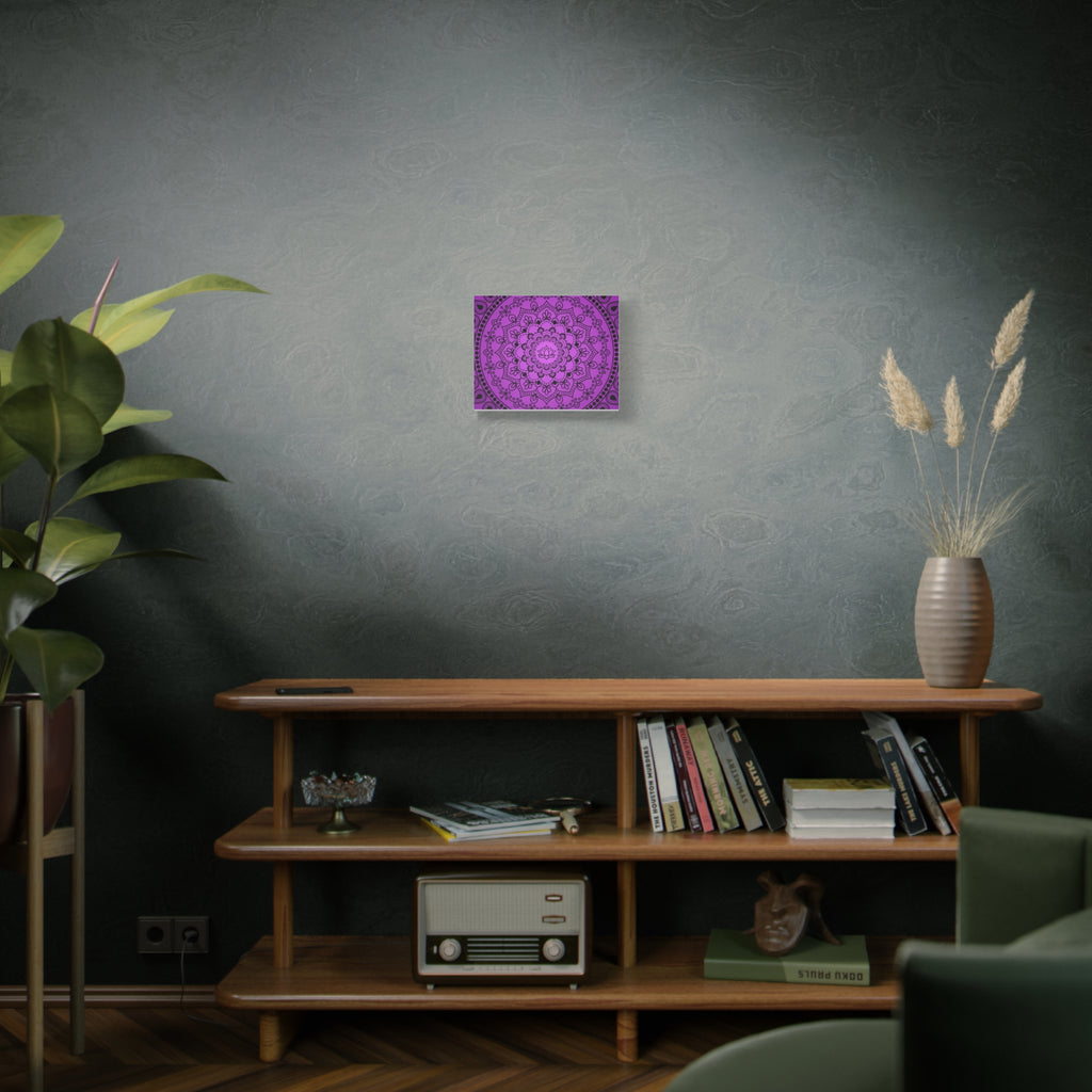 Purple Mandala Canvas Print