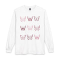 Butterfly Grid Long Sleeve Tee