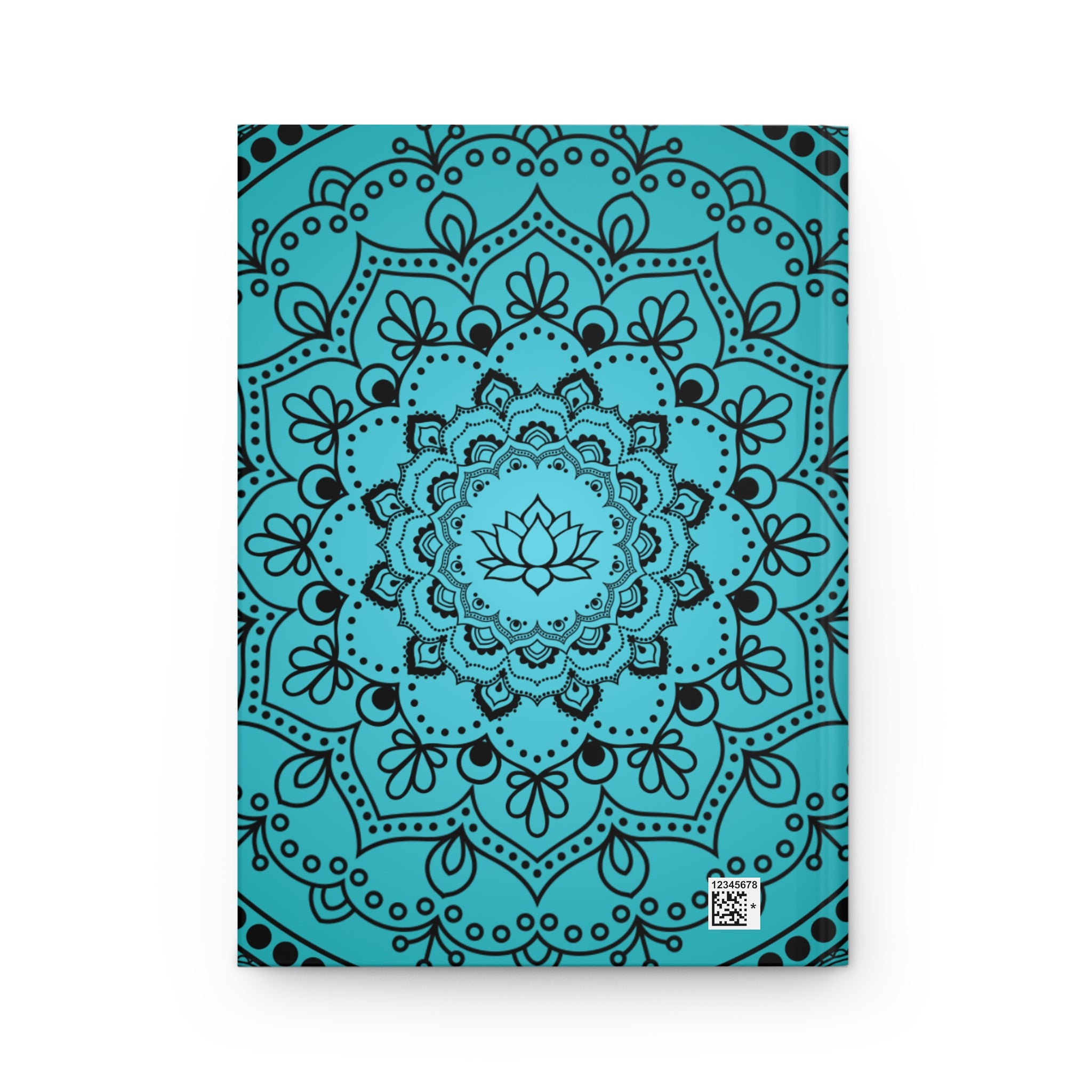Blue Mandala Hardcover Journal