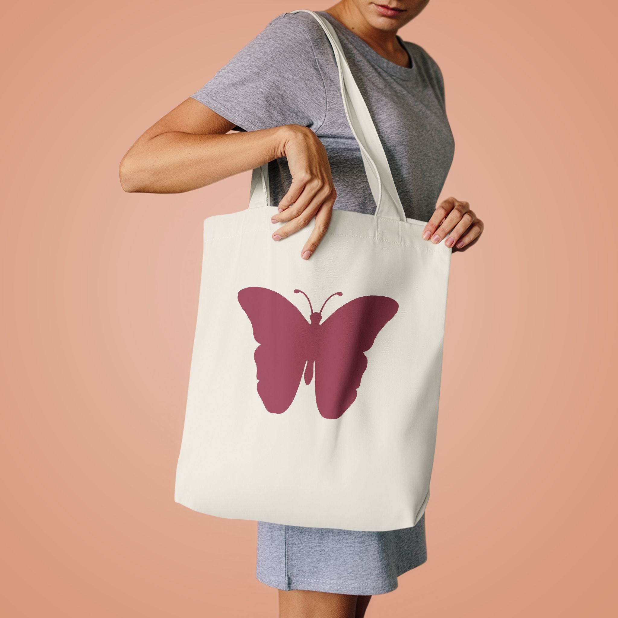 Butterfly Graphic Tote Bag