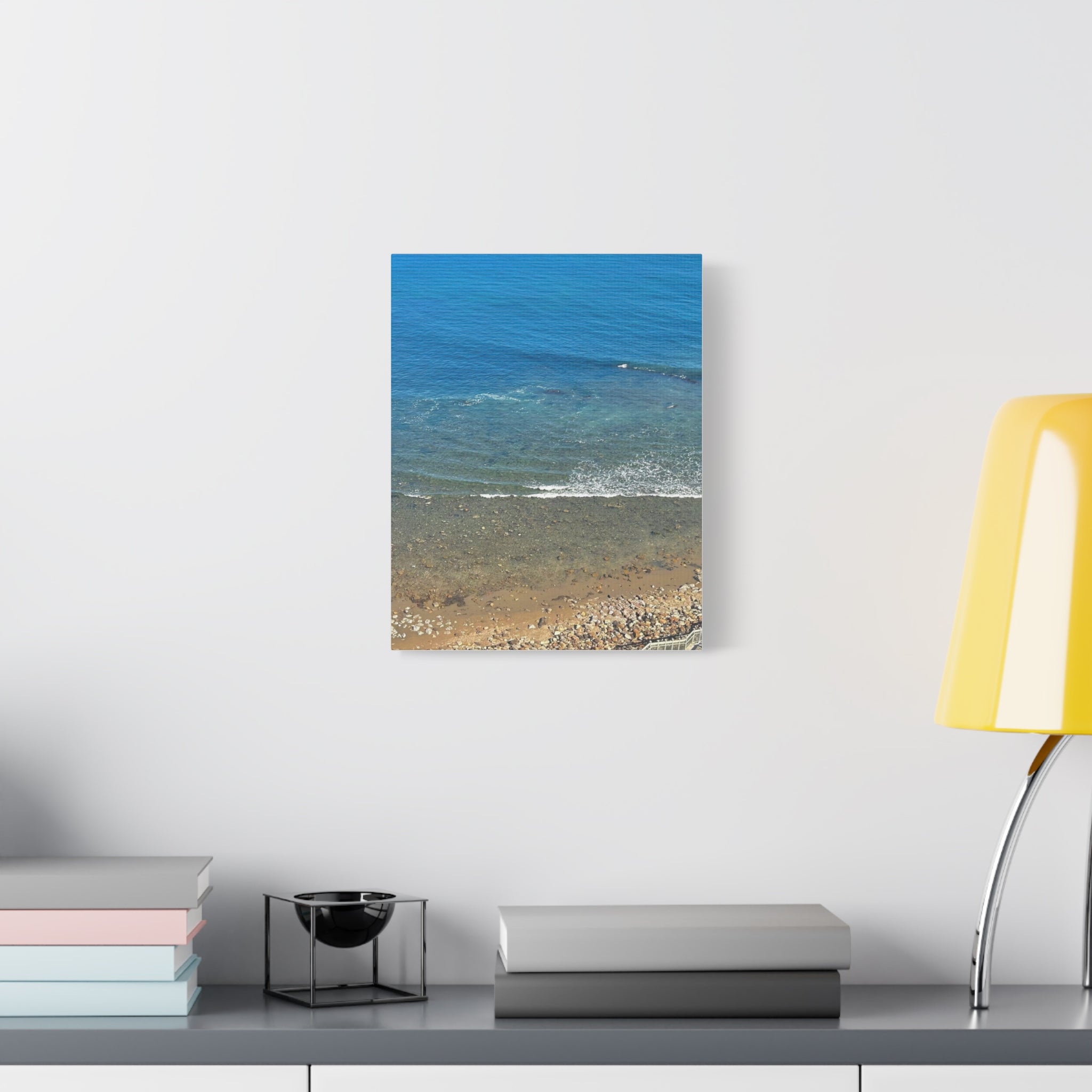 Blue Shore Canvas Print