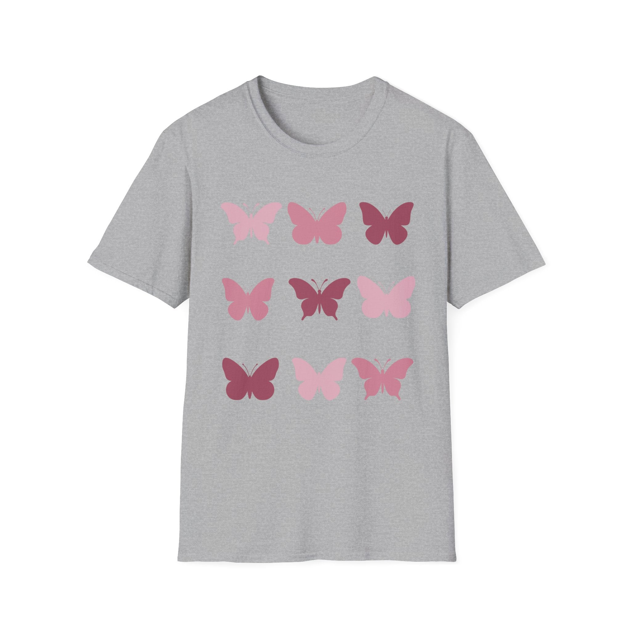 Butterfly Grid T‑Shirt — Solid
