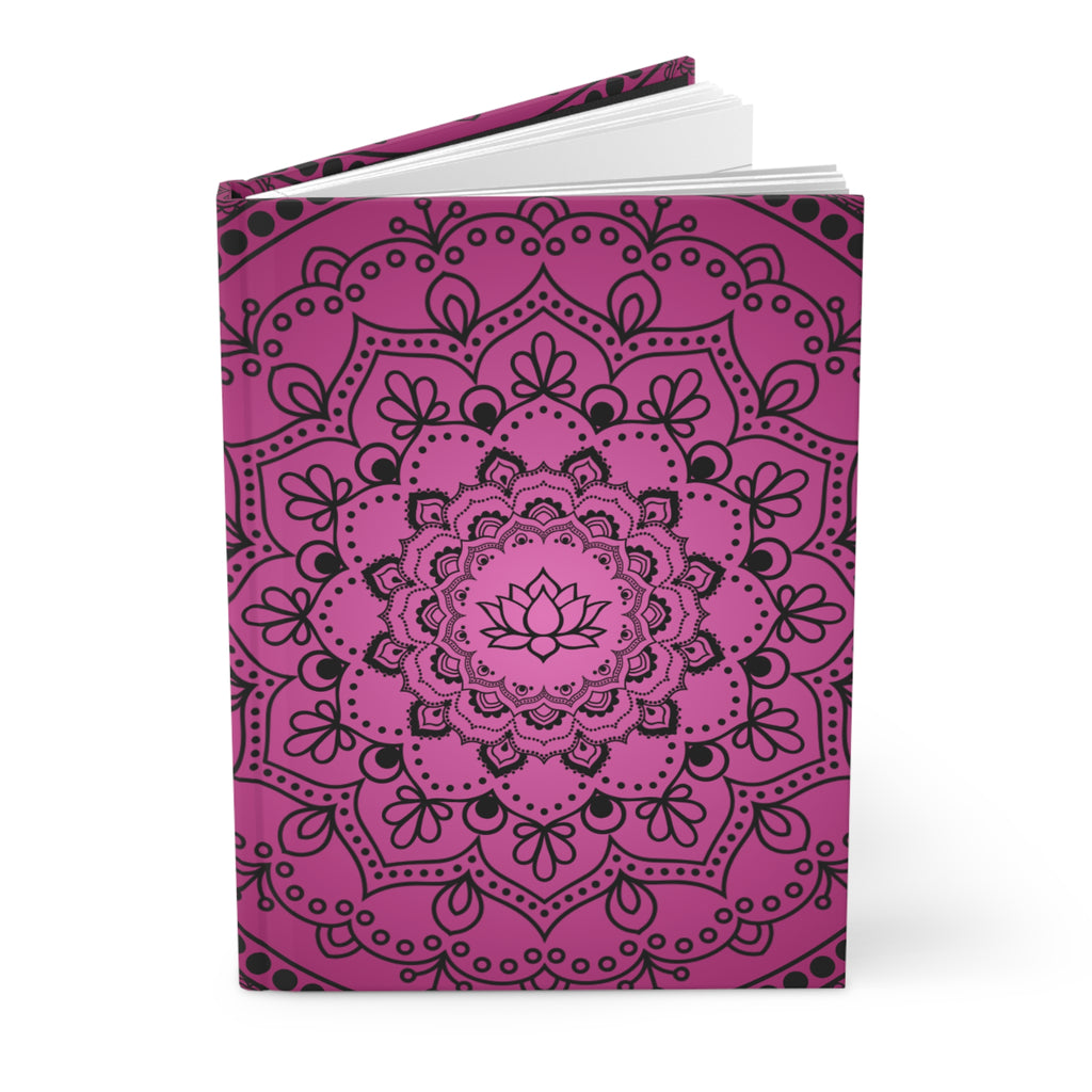 Mandala Lotus Hardcover Journal