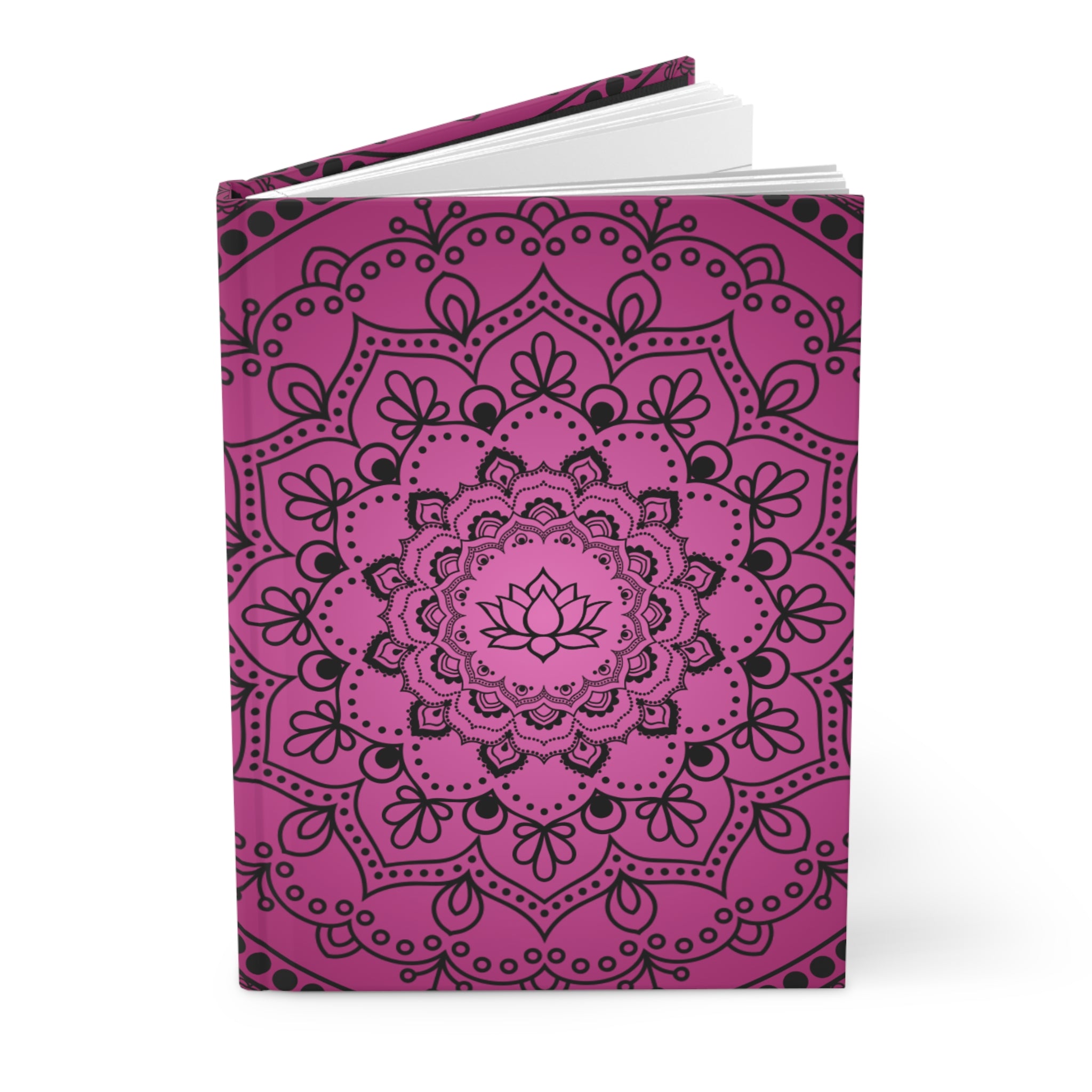 Mandala Lotus Hardcover Journal