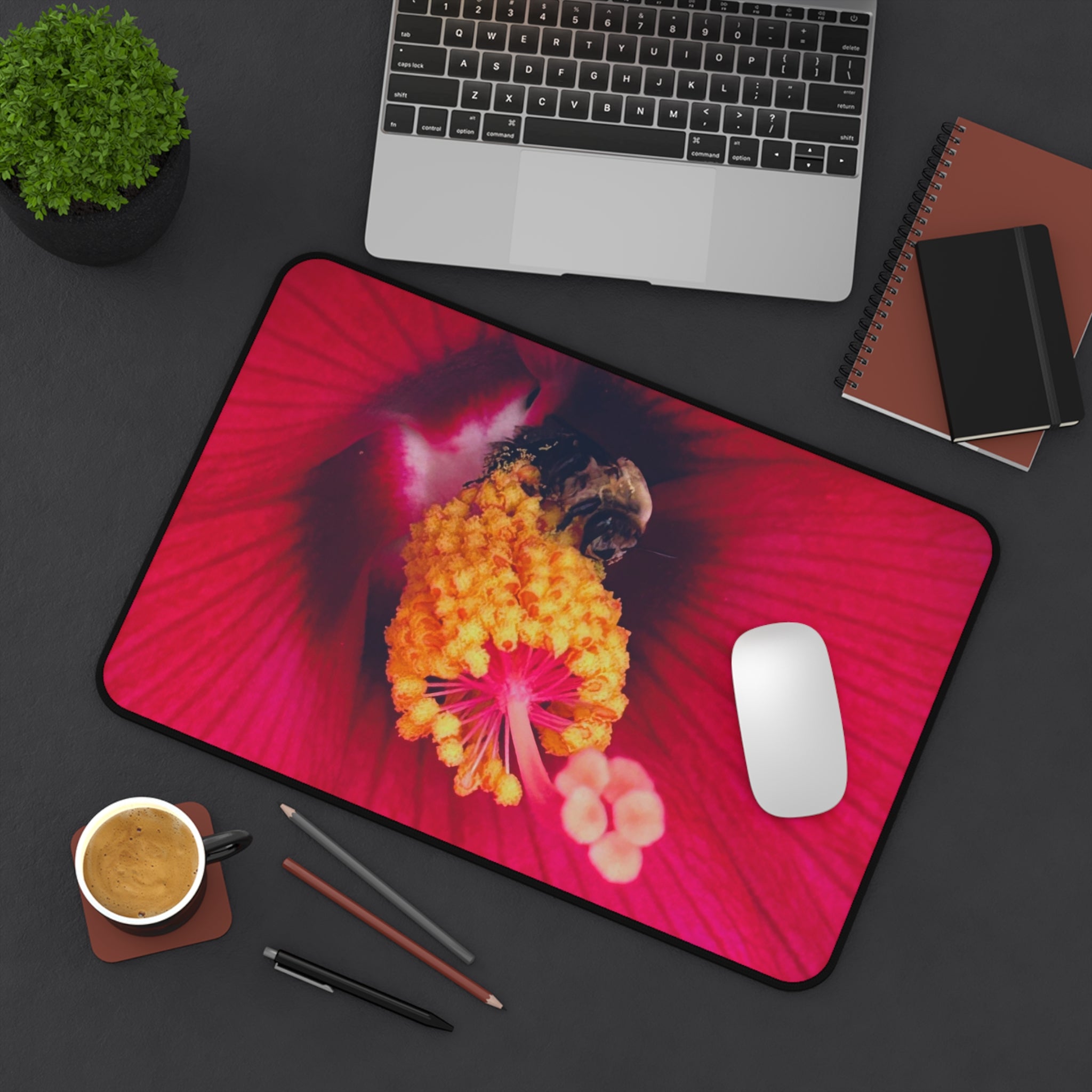 Sleeping Bee Desk Mat