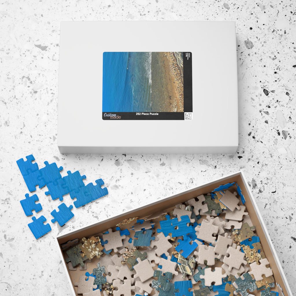 Blue Shore Jigsaw Puzzle