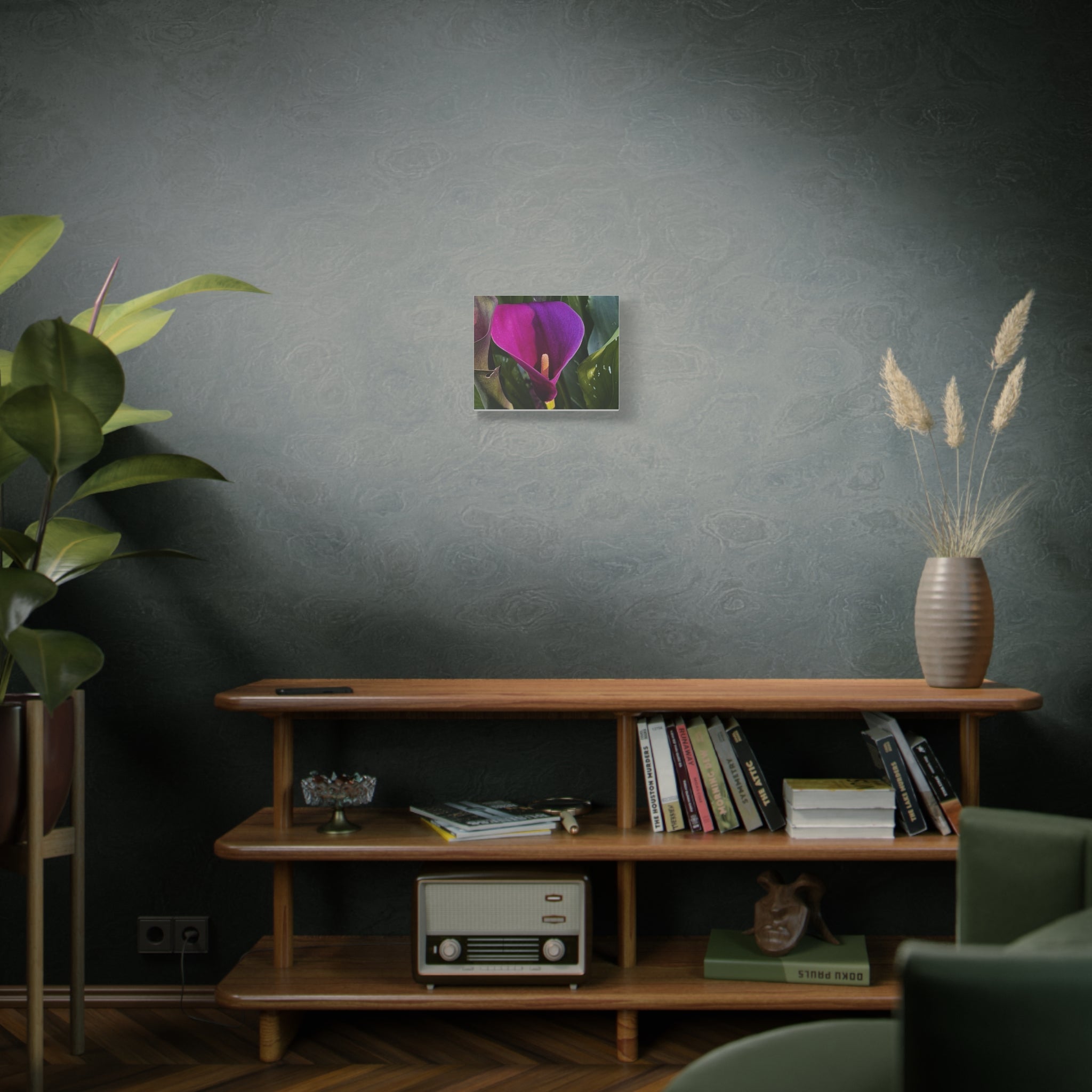 Purple Calla Lily Canvas Print