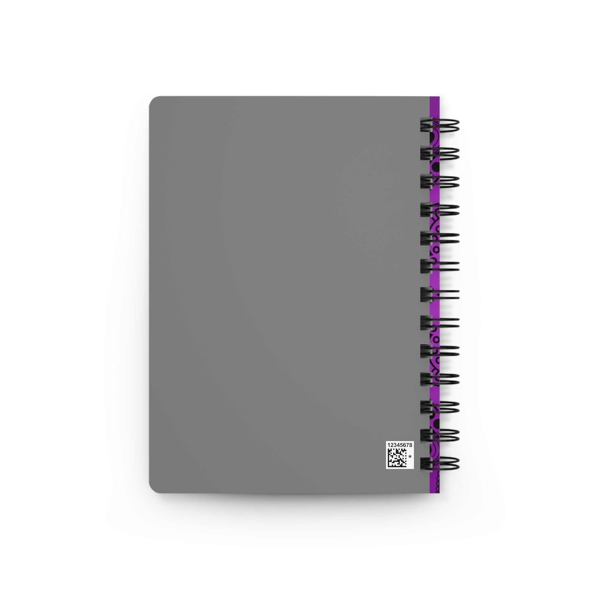 Purple Mandala Spiral Notebook