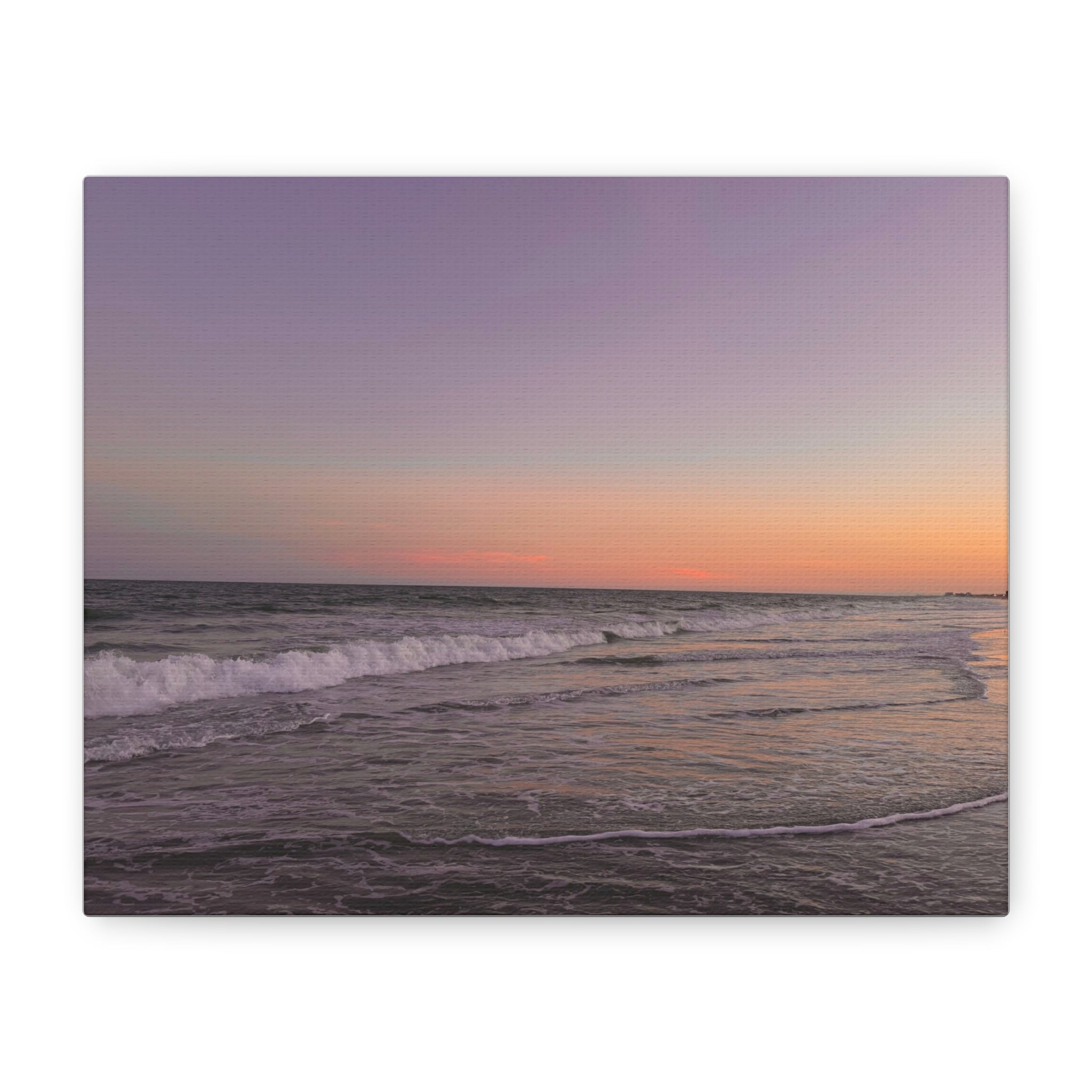 Pastel Beach Canvas Print
