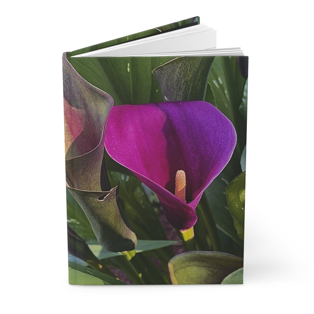 Purple Calla Lily Hardcover Journal