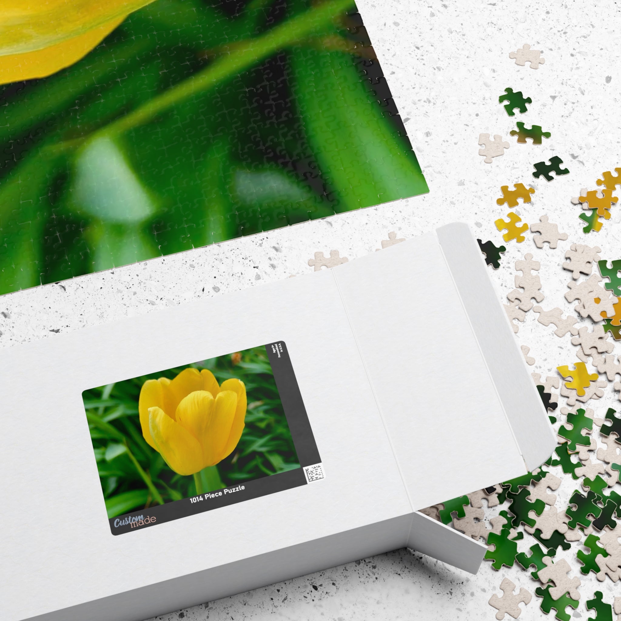 Yellow Tulip Jigsaw Puzzle