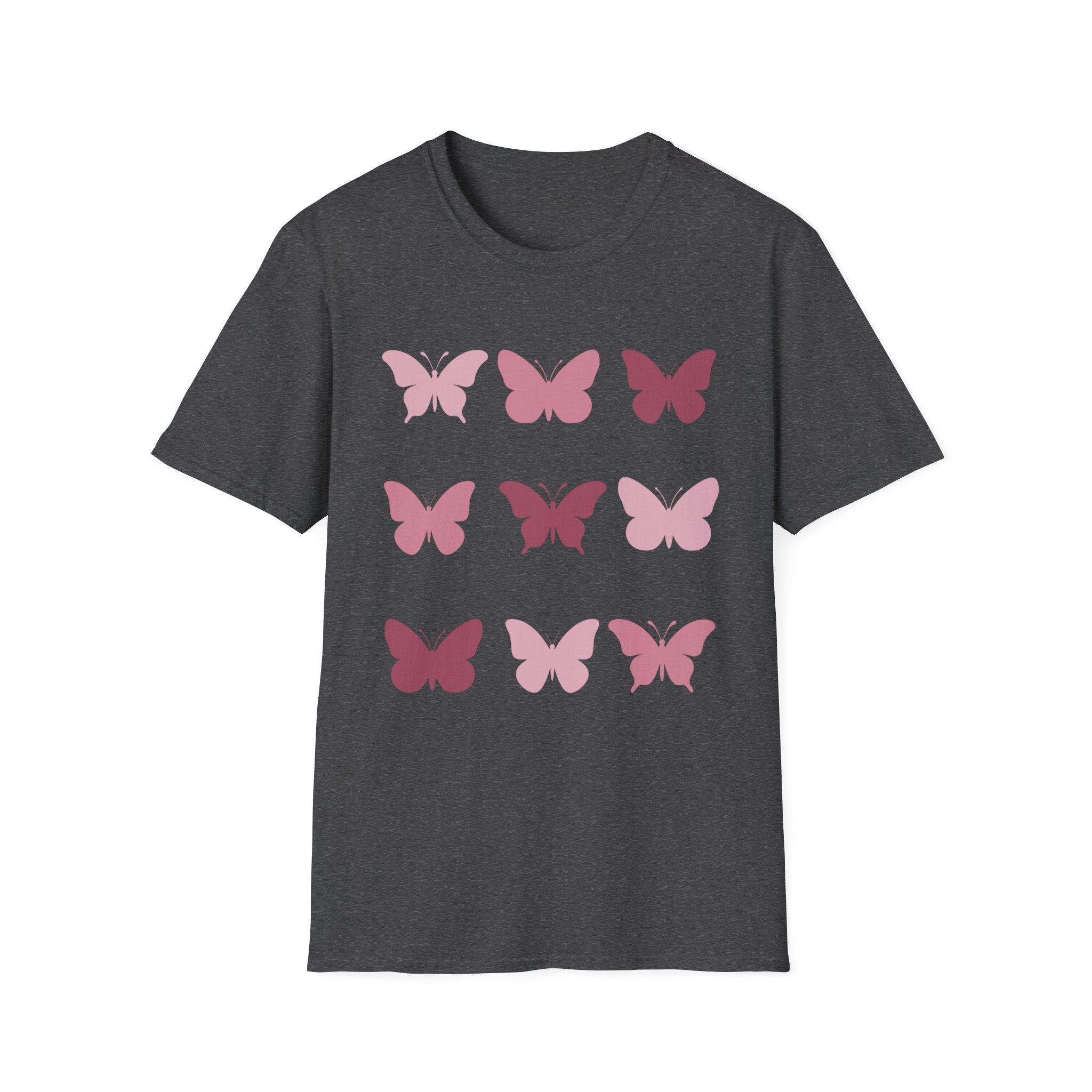 Butterfly Grid T‑Shirt — Solid