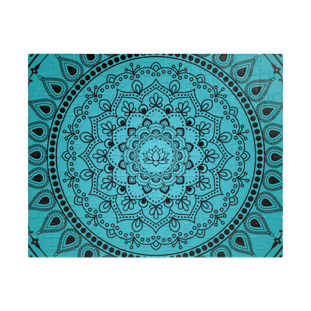 Blue Mandala Jigsaw Puzzle