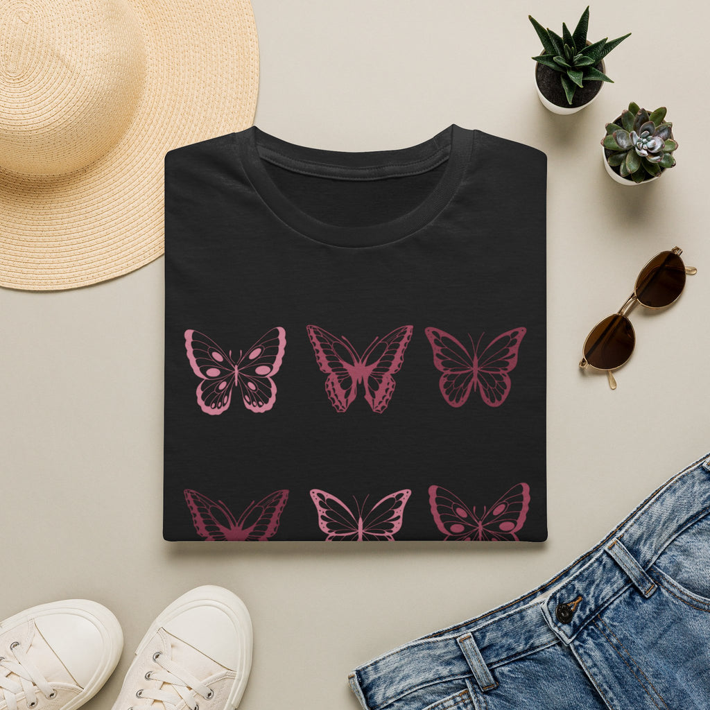 Butterfly Grid T-Shirt