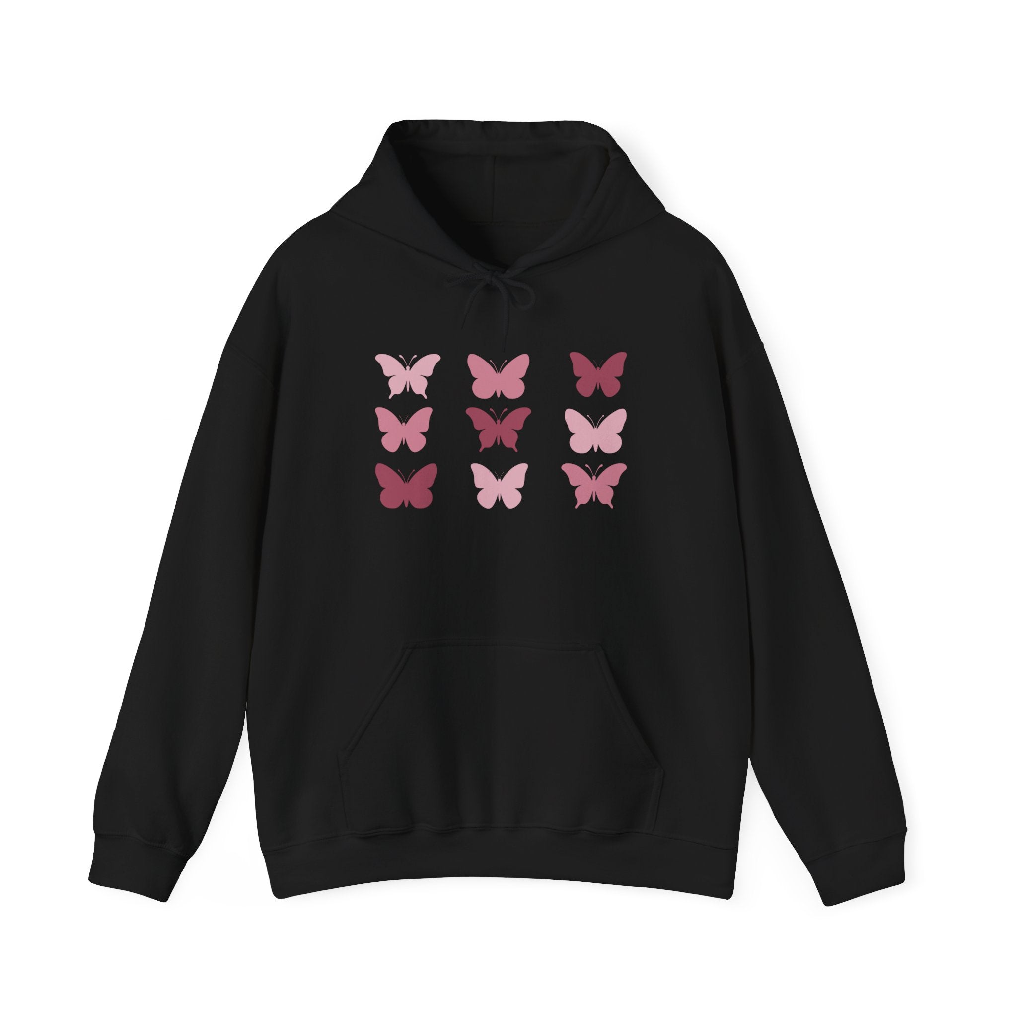 Butterfly Grid Hoodie Solid
