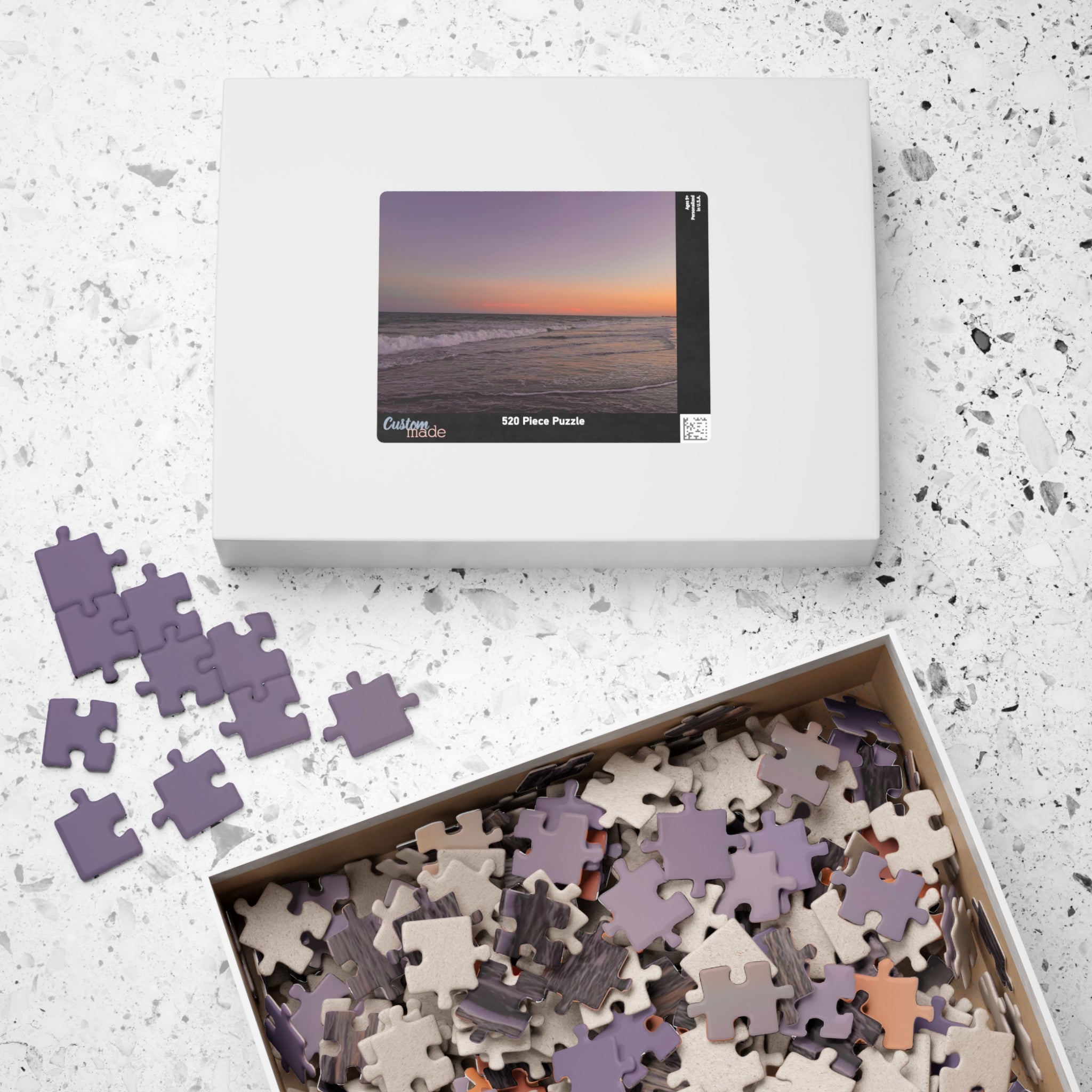 Pastel Beach Jigsaw Puzzle