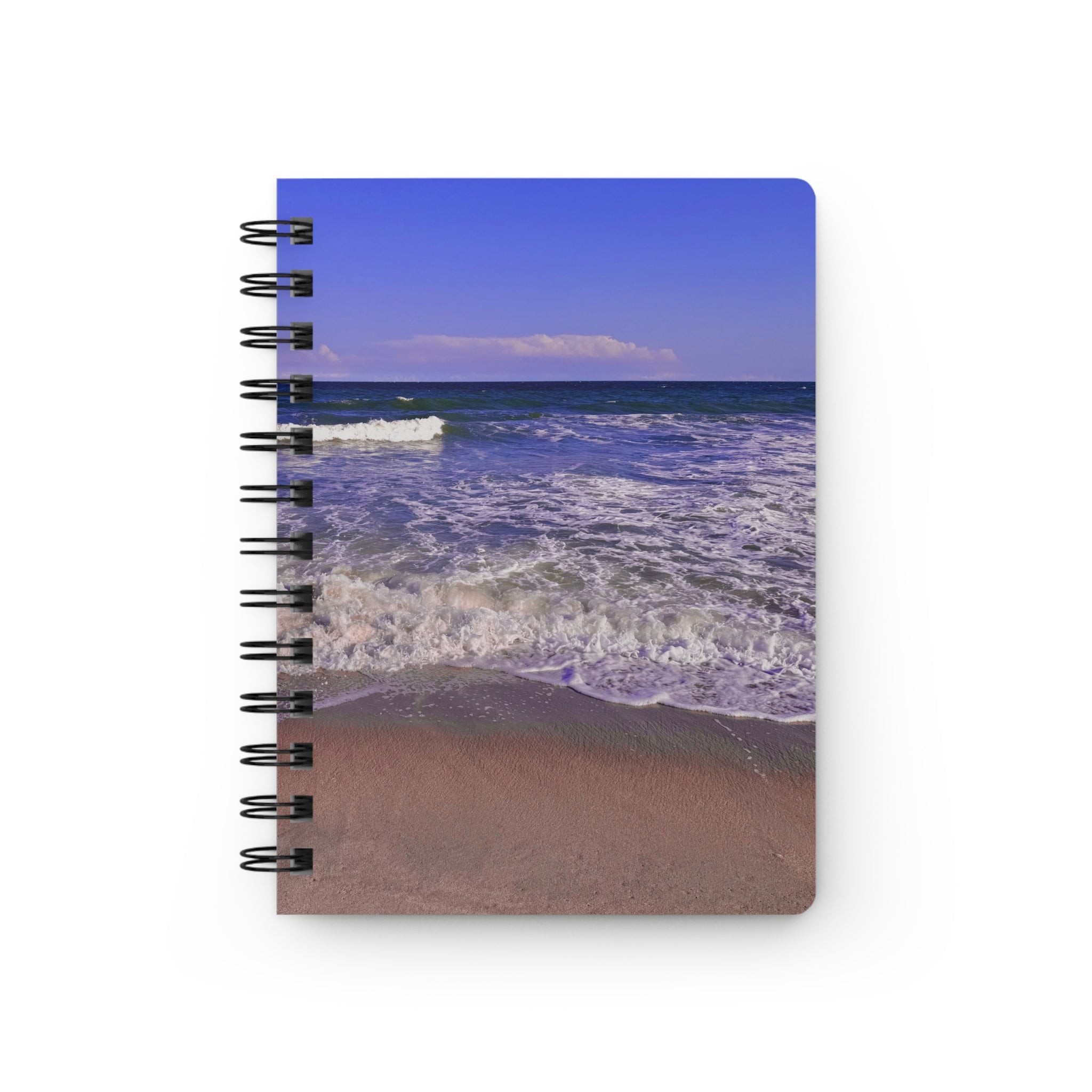 Beach Waves Spiral Notebook