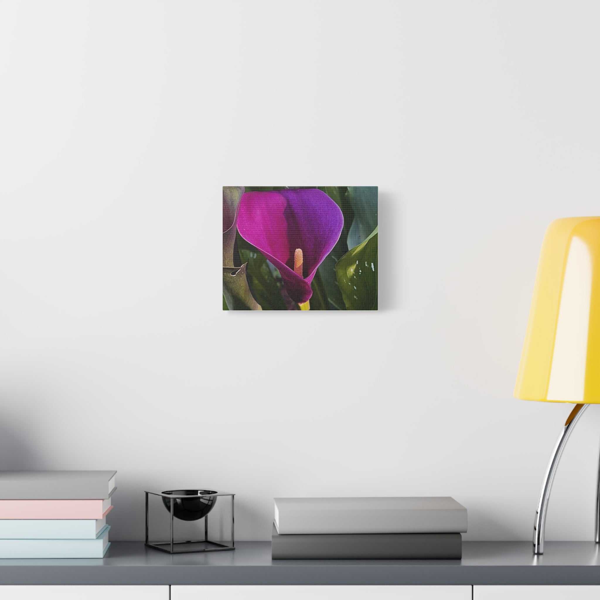 Purple Calla Lily Canvas Print